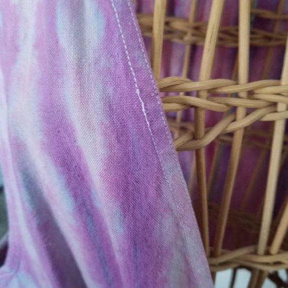 Vintage Tie Dye Purple & Pink Vest - Picture 11 of 15